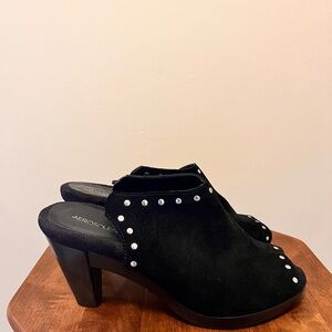 Aerosoles Black Studded Women's Shoes